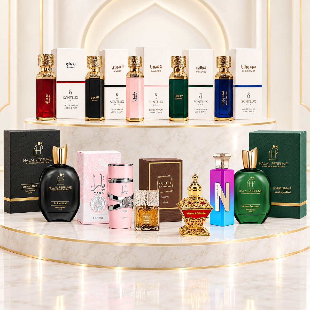 Fragrance and body care collection