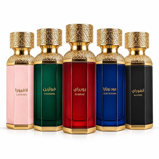 SCNTLUX perfume bottle collection