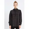 TK PLAID SWEATSHIRT