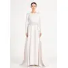 TK LONG SLEEVE MAXI CREPE