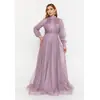 LONG SLEEVE MAXI MODEST DRESS