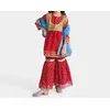 KIDS CHIFFON RED GOLD