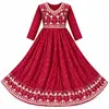 YOUNG GIRL FANCY MAXI DRESS COTTON