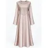 SATIN DRESS