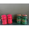PAKISTANI TRUCK ART SALT AND PEPPER SHAKER SET