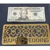 HEAVY ACRYLIC HAPPY WEDDING ENVELOPE