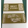 HEAVY ACRYLIC BEST WISHES ENVELOPE
