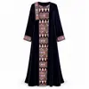 VELVET TATREEZ ABAYA 3PCS
