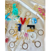 LETTER KEY CHAINS