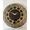 BLACK RESIN CLOCK