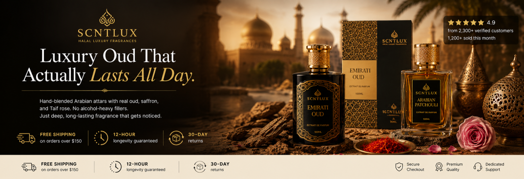 DISCOVER SCNTLUX: LUXURY ARABIAN OUD FRAGRANCES WITHOUT THE PREMIUM PRICE