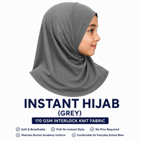 BURHAN GIRLS INSTANT HIJAB (K TO 5TH GRADE)