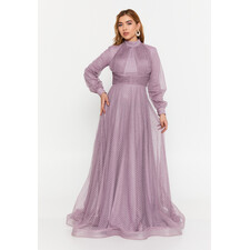 LONG SLEEVE MAXI MODEST DRESS