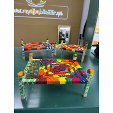 PAKISTANI TRUCK ART CHARPAI BED HANDMADE