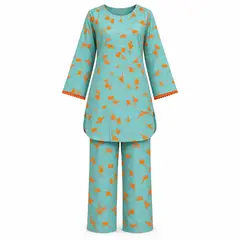 LILLAN CO-ORD SET TEAL