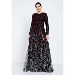 TK LONG SLEEVE MAXI DRESS