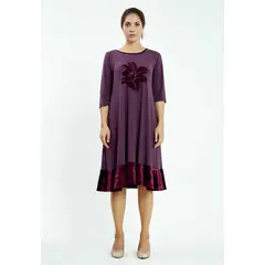TK MID-LENGTH PLUS SIZE DRESS