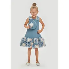 GIRLS BLOSSOM DRESS