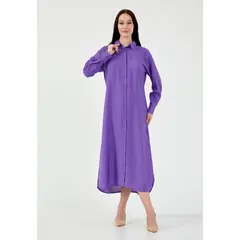 TK LAVENDER BREEZE SHIRT DRESS
