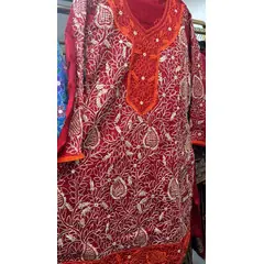 RED EMBROIDERY