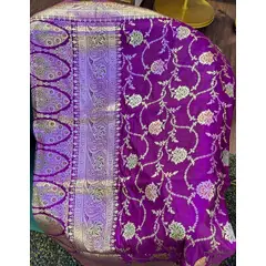 MEENAKARI KATAN SILK SAREE