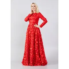 MODEST LONG MAXI GOWN