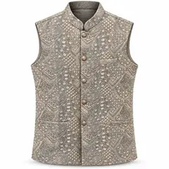 MEN EMBROIDERED WAISTCOAT