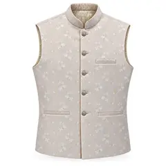 MEN EMBROIDERED WAISTCOAT