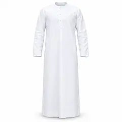 WHITE EMIRATI THOBE