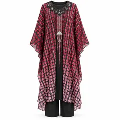 LONG KAFTAN WITH TROUSER & INNER