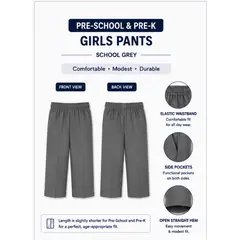 BURHAN GIRLS PRE-SCHOOL–PRE-K PANTS