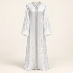 WHITE ABAYA