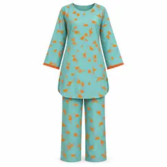 LILLAN CO-ORD SET TEAL