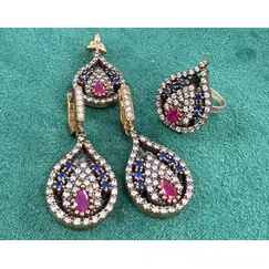 STERLING SILVER AUTHENTIC STONES