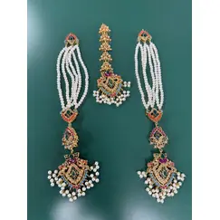 PAKISTANI TIKKA-EARRING SET