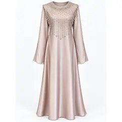 SATIN DRESS