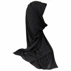 TK JERSEY HIJAB BLACK