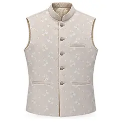 MEN EMBROIDERED WAISTCOAT
