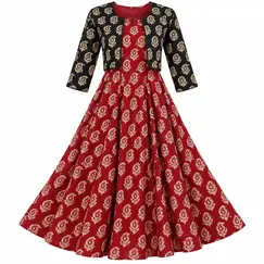 COTTON MAXI W KOTI