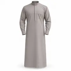 LIGHT GREY SAUDI THOBE