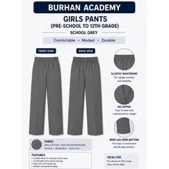 BURHAN GIRLS PANTS K - 5TH