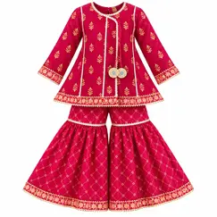 KIDS CHIFFON GHARARA