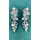 SILVER TONE PEARL EARRINGS