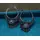 BLACK JHUMKA EARRINGS