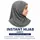 BURHAN GIRLS INSTANT HIJAB (K TO 5TH GRADE)