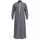 THE GREY GEOMETRIC EMBROIDERED THOBE
