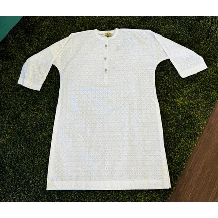WHITE KURTI