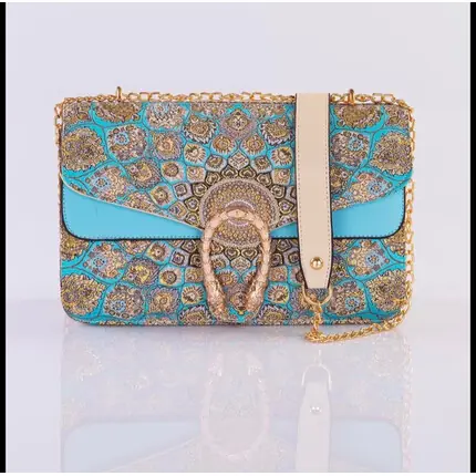 TURKISH AUTHENTIC WOVEN SHOULDER BAG