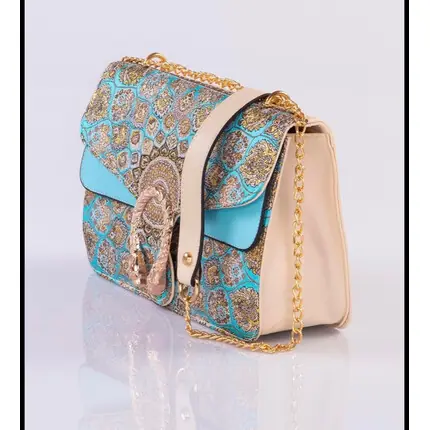 TURKISH AUTHENTIC WOVEN SHOULDER BAG