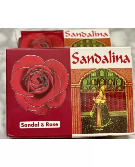 SANDALINA SANDAL & ROSE SOAP (150GM)